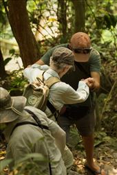 Andre dances Noreen down Prehistoric Cave Trail: by graynomadsusa, Views[227]