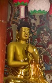 Guilt-bronze Buddha, 