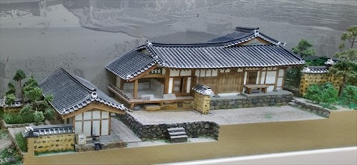 Model of Songcheom Head Family House