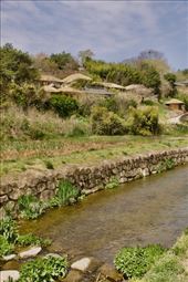 Across the stream to Yangong Village: by graynomadsusa, Views[242]