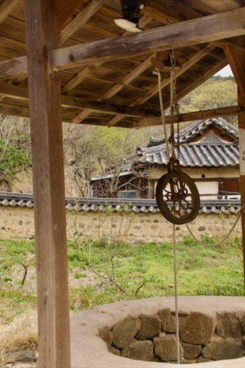 Traditional well, Yangdong Historical Village