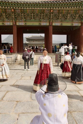 An Instagram moment, Gyeongbobgung Palace