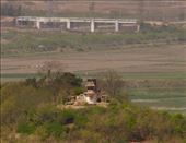 Guard Post on North Korean side; he's watching us: by graynomadsusa, Views[149]