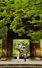 Locals in traditional Kimono, Nanzen-ji: by graynomadsusa, Views[131]
