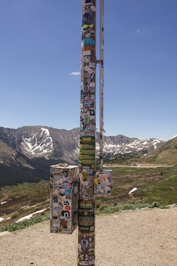 Leaving their mark at the Continental Divide, Loveland Pass