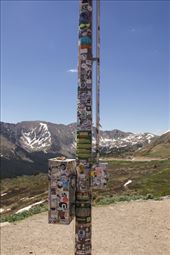 Leaving their mark at the Continental Divide, Loveland Pass: by graynomadsusa, Views[126]