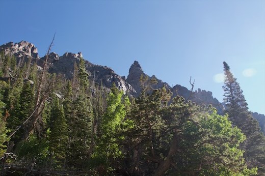 Rugged scenery, Rocky Mountain National Park