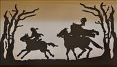 Shadow-puppets Ichabod and the Horseman, Sunnyvale Tarrytown NY: by graynomadsusa, Views[255]