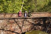 Connie, Roz and Steve on Stonebridge over Bull Run: by graynomadsusa, Views[687]