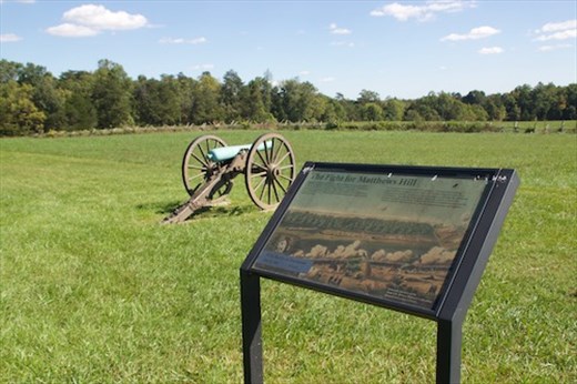 Civil War canon, Manassas National Battlefiedld