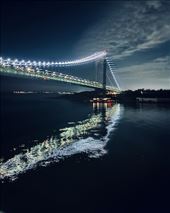 Returning to NY—under the Verazano Narrows Bridge: by graynomadsusa, Views[226]