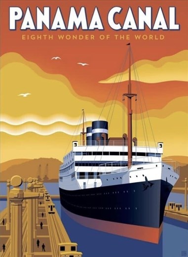 Panama Canal from Atlantic to Pacific