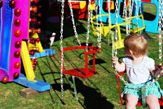 Hold on tight it's time to ride! A taste of a Scottish fair.