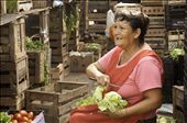 This woman make food looks tasty and it seems it camouflage with the place.: by guada7, Views[502]
