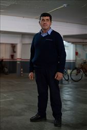 Humberto, he is the doorman in the morning shift form 6.00 to 14:00 hrs: by guazzu, Views[311]