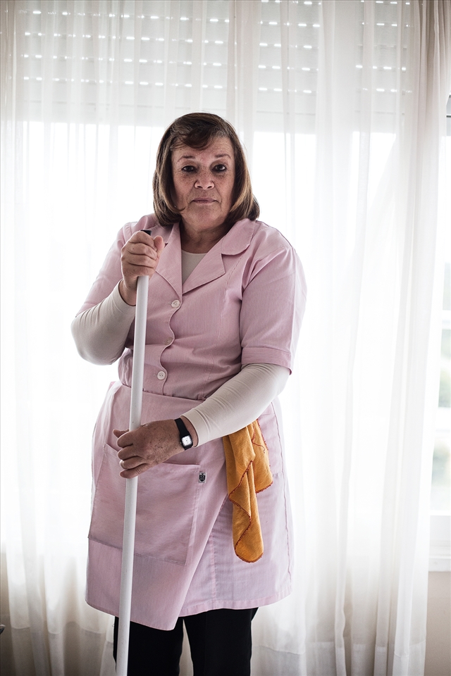 Graciela, She is one of the four maids that work in the condominium