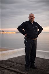 Jose, despite his age he is the oldest doorman at the building: by guazzu, Views[341]