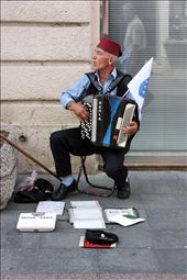 The music of life - a doctor in former Yugoslavia now a street artist in Bosnia: by gub, Views[247]