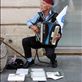 The music of life - a doctor in former Yugoslavia now a street artist in Bosnia by: gub Views[215]