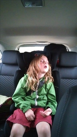 Didn't quite make it to the house....