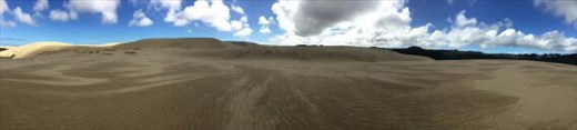 Sand dunes near Cape Reinga