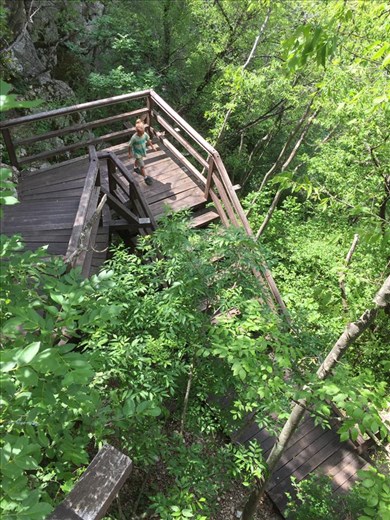 Seriously these stairs went on forever!!!