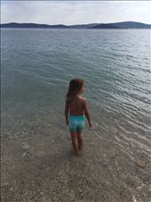 Just brave enough to get in knee deep! The water was COLD: by guild_family_of_3, Views[384]