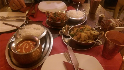 Mmmm, Indian food