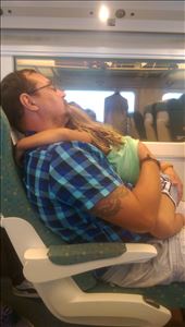 Sleepy train travel: by guild_family_of_3, Views[434]