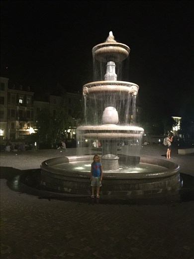 Beautiful fountains everywhere