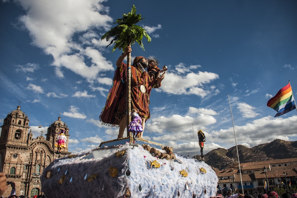 The celebrations coincide with heavily Catholic traditions of a Saints day.