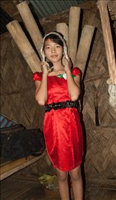 Returning back to home with bamboo fill of water : by guru, Views[354]