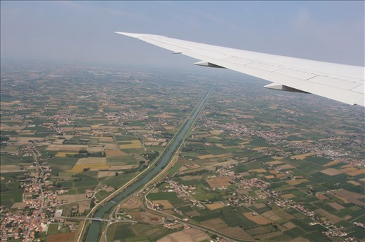 Soaring through the sky and into Italy  