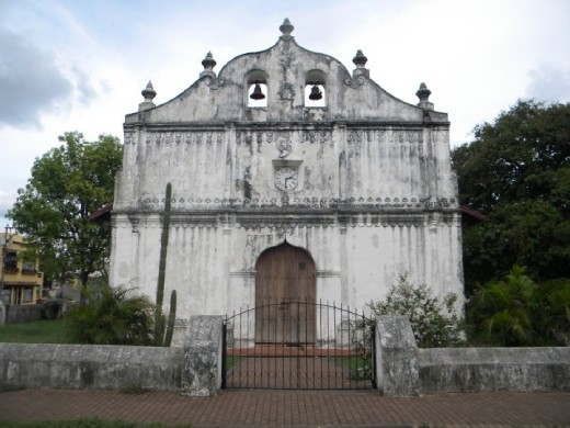San Blas Church in the colonial town of Nicoya. You will see this exact photo being painted by someone later in this album.