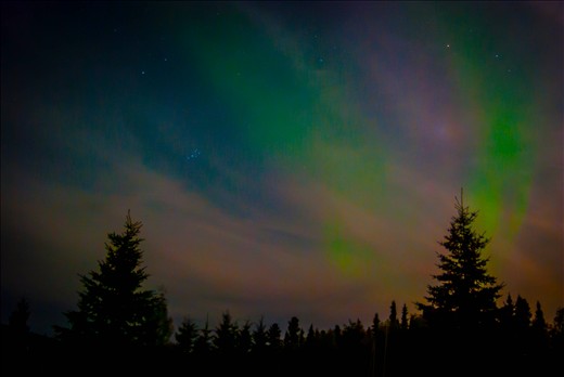 The spectacular Aurora Borealis