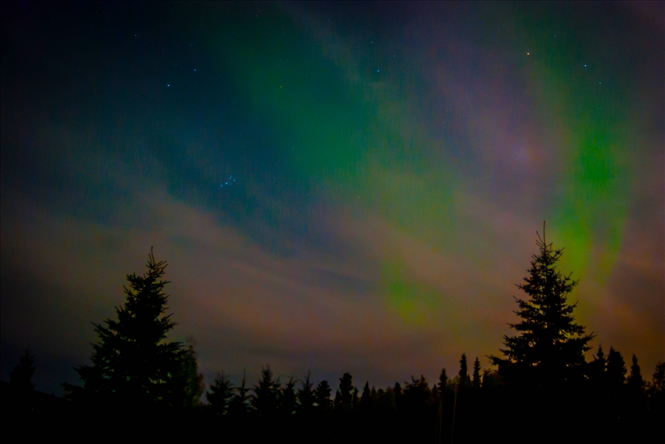 The spectacular Aurora Borealis