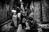 Women browse the various scarves at The Grand Bazaar: by gypsytraveler, Views[299]