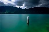 Lake du Bourget, Aix-les-bains, on a cloudy day, it started raining at the end of the exposure, gear is still safe !: by gzegosch, Views[484]