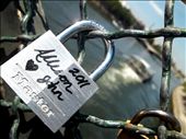 Love sealed in the Locks at the Pont des Arts, near Louvre.: by hallikurke, Views[227]