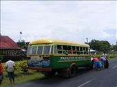 While on a bus we came across another bus broken down on the side of the road.  It was full of locals on their way to town.  Our bus driver stopped and asked if it was okay if he and his son got out to help fix the other bus.  It amazed me how quick he was to jump to the aid of his fellow bus driver.: by hallwhanau, Views[399]