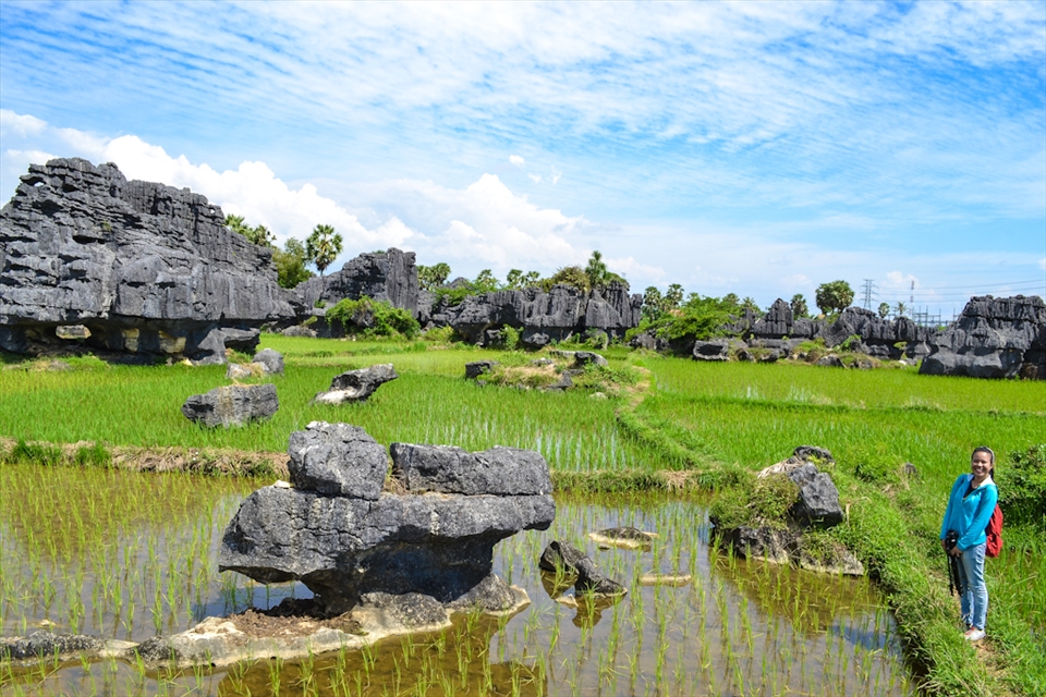 Karst Maros in Indonesia is the second biggest Karst area in the world