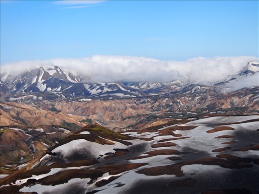 The colours of the Landmannalaugar trek.