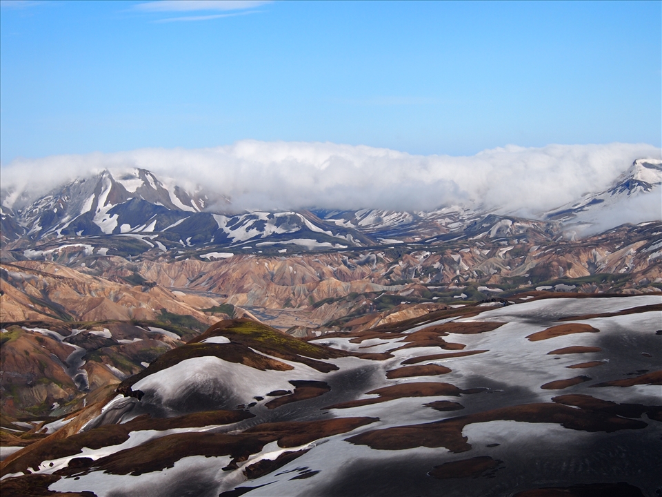 The colours of the Landmannalaugar trek.
