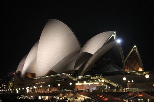 There;s a sugar, there's an ant. There's Harbor Bridge, there's also Sydney Opera House!