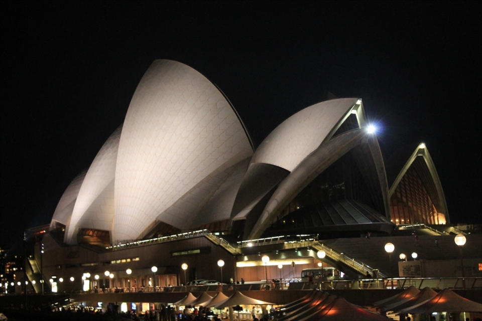 There;s a sugar, there's an ant. There's Harbor Bridge, there's also Sydney Opera House!