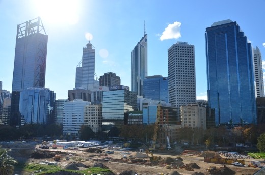 View of Perth from the Bell Tower