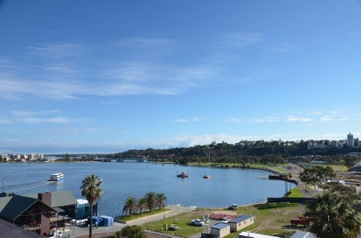 View of the Swan River from the Bell Tower