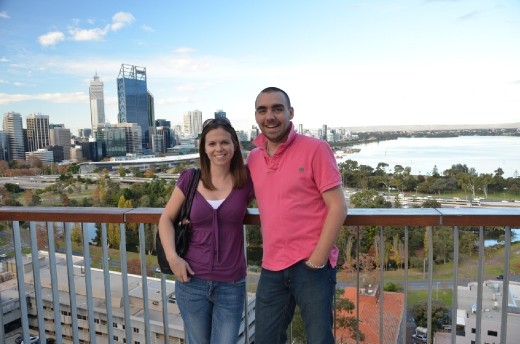 View of the city from Kings Park