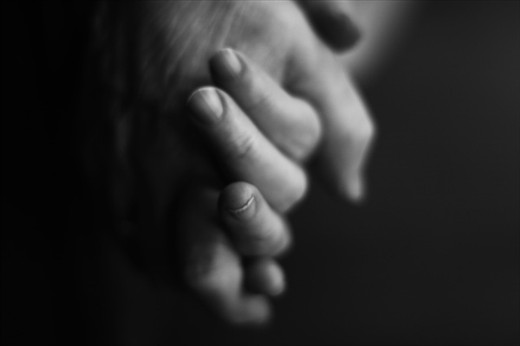 Praying, an act that consists of many hours throughout the day.