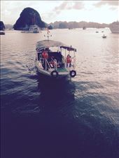 Asher and Hanna coming back to the cruise ship from a swim at the beach.: by hannap, Views[224]